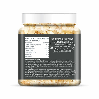 NatureVit Pure Natural Gond Katira [Edible Gum]