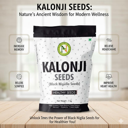 NatureVit Nigella Seeds (Kalonji)