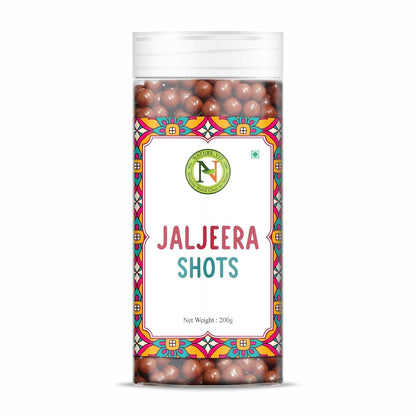 NatureVit Jaljeera Shot Candy| Tangy Spiced Instant Jaljeera Flavor Mouth Freshener Goli | Digestive & Breath-Refreshing Treat