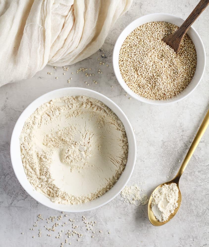 NatureVit Quinoa Flour | Gluten-Free Chakki Atta | High in Protein, Fiber & Micronutrients | Superfood for Gut Health