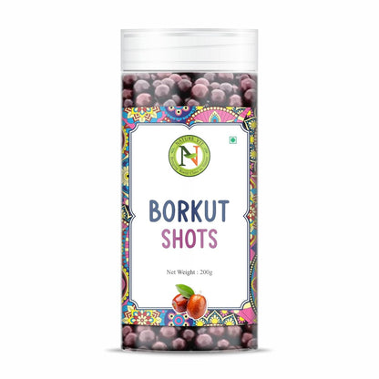 NatureVit Borkut Shot Candy – Sweet-Tangy Jujube (Ber) Goli/Ber Shot Mouth Freshener & Digestive Treat | Vegetarian