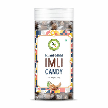 NatureVit Imli Candy | Khatti Meethi Imly, Chulbuli Emli Tamarind Twist Candy, Twisted Emly | Tamarind Candy Soft Chewy Digestive Treat