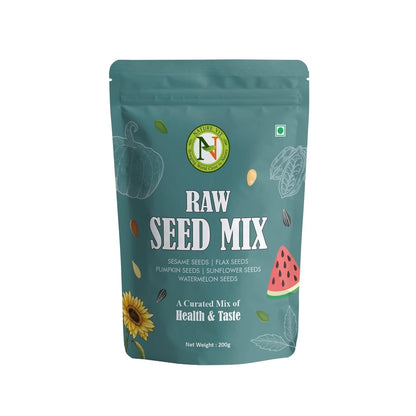 NatureVit 5-in-1 Raw Mix Seeds  – Healthy Vegan Superfood Snack