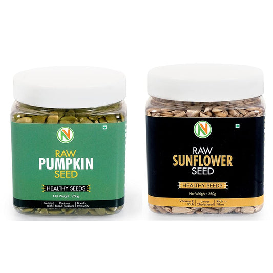 NatureVit Pumpkin and Sunflower Seeds Combo