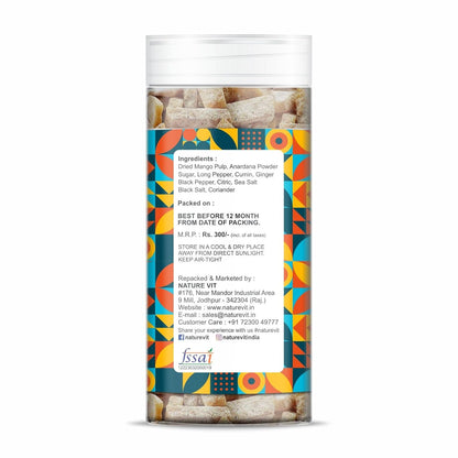 NatureVit Mango Slice Churan – Sweet & Tangy Digestive Snack