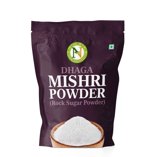 NatureVit Dhaga Mishri Powder – Pure Rock Sugar Candy Powder