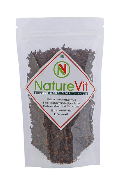 NatureVit Whole Cloves – Premium Laung Sev for Culinary & Health Benefits