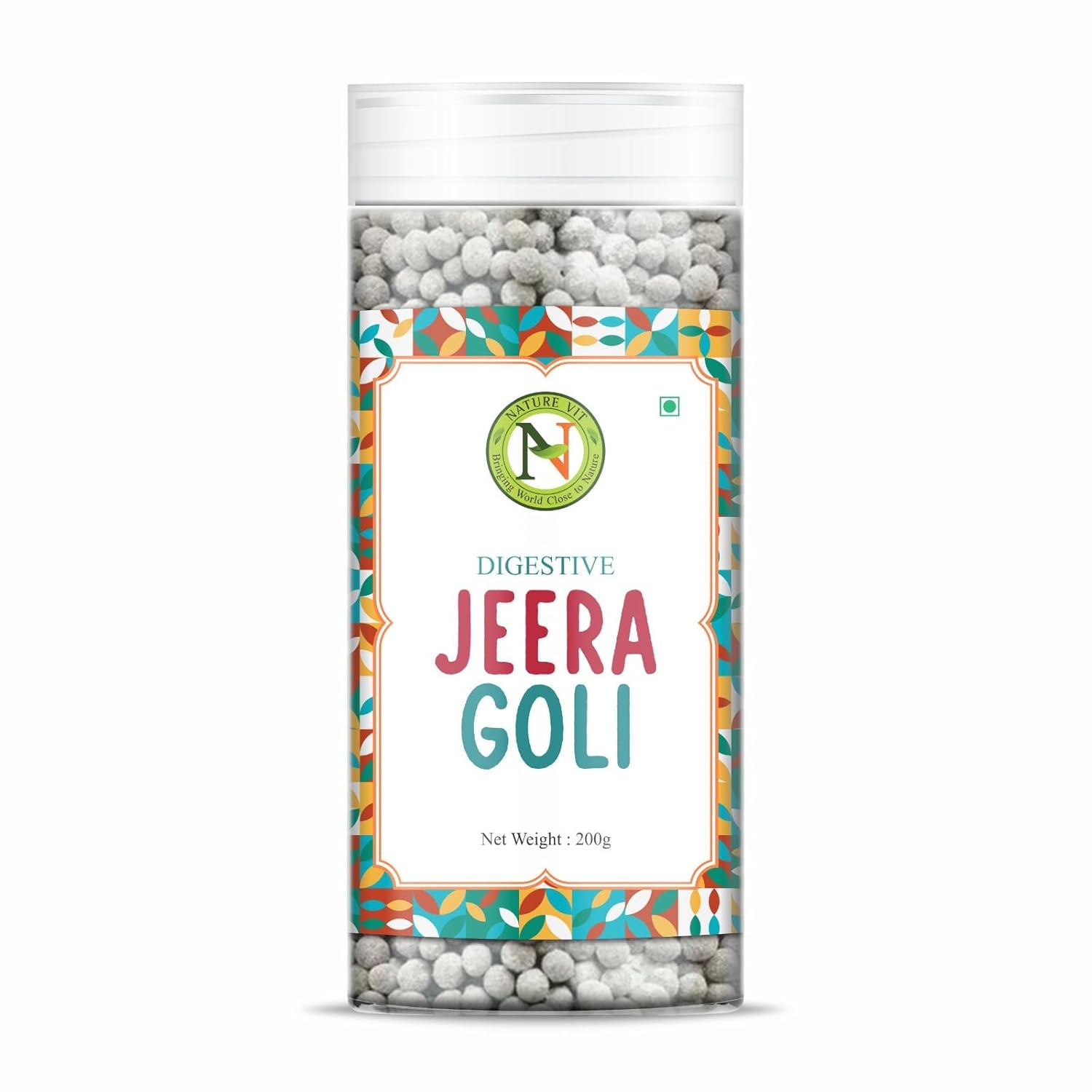 NatureVit Digestive Jeera Goli  – Natural Mouth Freshener