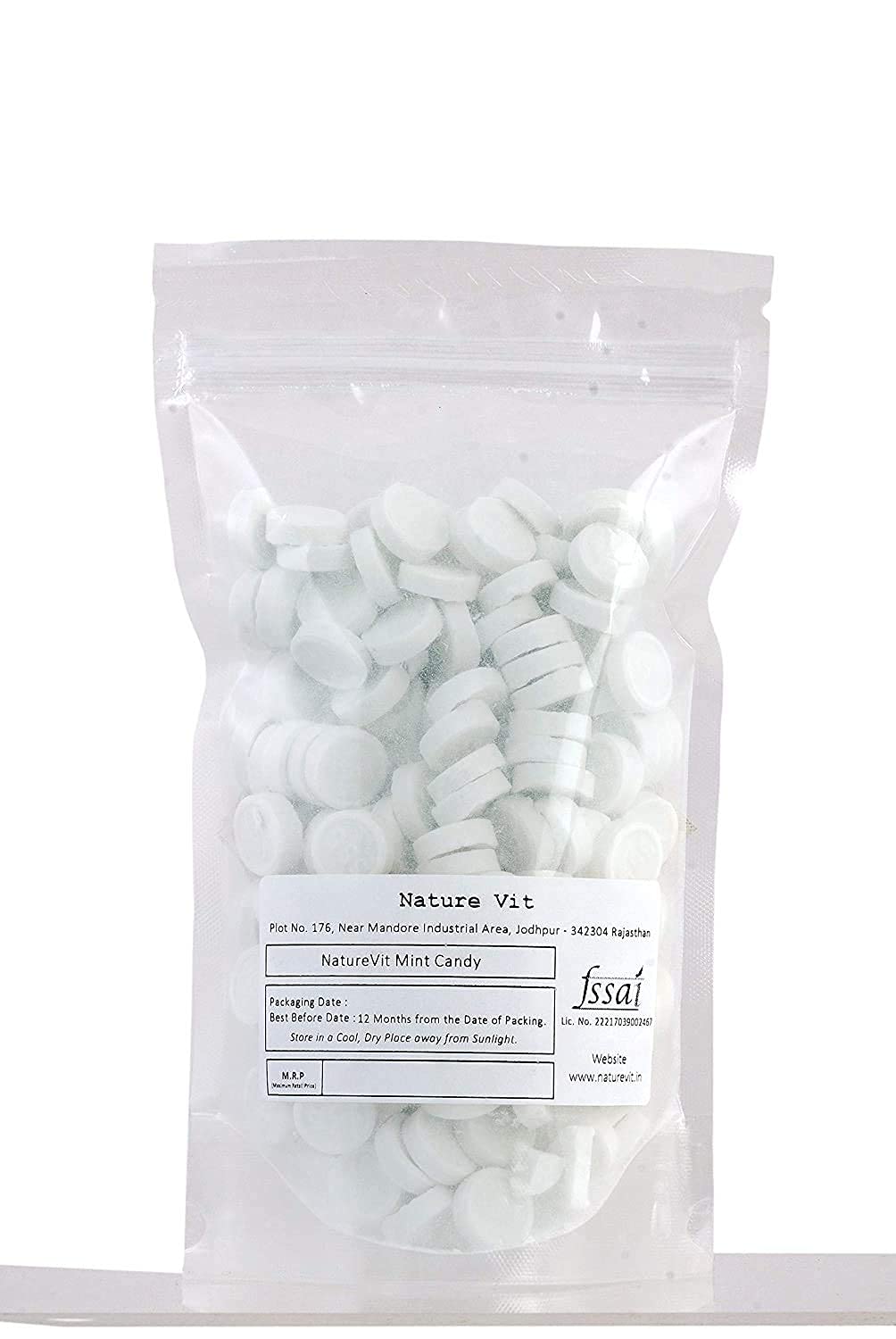 NatureVit Mint Candy – Medium Mint Goli | Refreshing Mouth Freshener