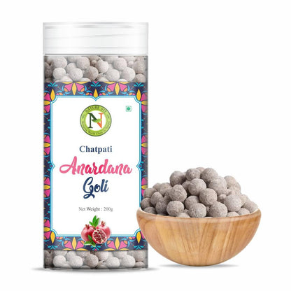 NatureVit Anardana Goli – Digestive Mouth Freshener with Pomegranate & Spices