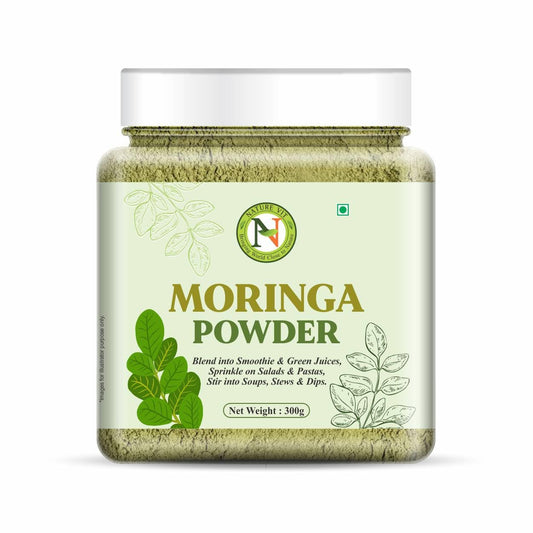 NatureVit Moringa Powder | Ayurvedic Herbal Supplement for Energy & Immunity