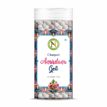 NatureVit Anardana Goli – Digestive Mouth Freshener with Pomegranate & Spices