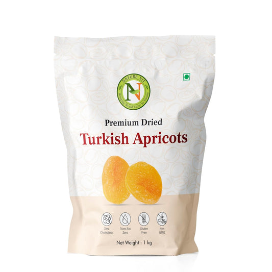 NatureVit Dried Premium Turkish Apricots  – Vegan, Gluten-Free Snack