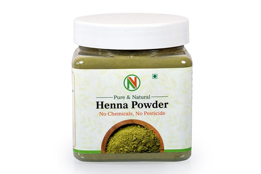 NatureVit Natural Henna Powder for Hair Colour and Growth| 100% Pure & Chemical-Free
