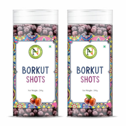 NatureVit Borkut Shot Candy – Sweet-Tangy Jujube (Ber) Goli/Ber Shot Mouth Freshener & Digestive Treat | Vegetarian