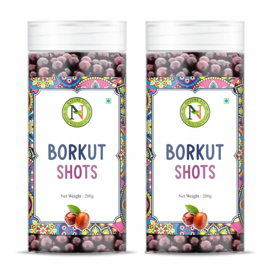 NatureVit Borkut Shot Candy – Sweet-Tangy Jujube (Ber) Goli/Ber Shot Mouth Freshener & Digestive Treat | Vegetarian