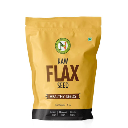 Nature Vit Flax Seed Flour [Cold-Milled,Gluten-Free,Rich In Omega-3,Lingans&Fiber]