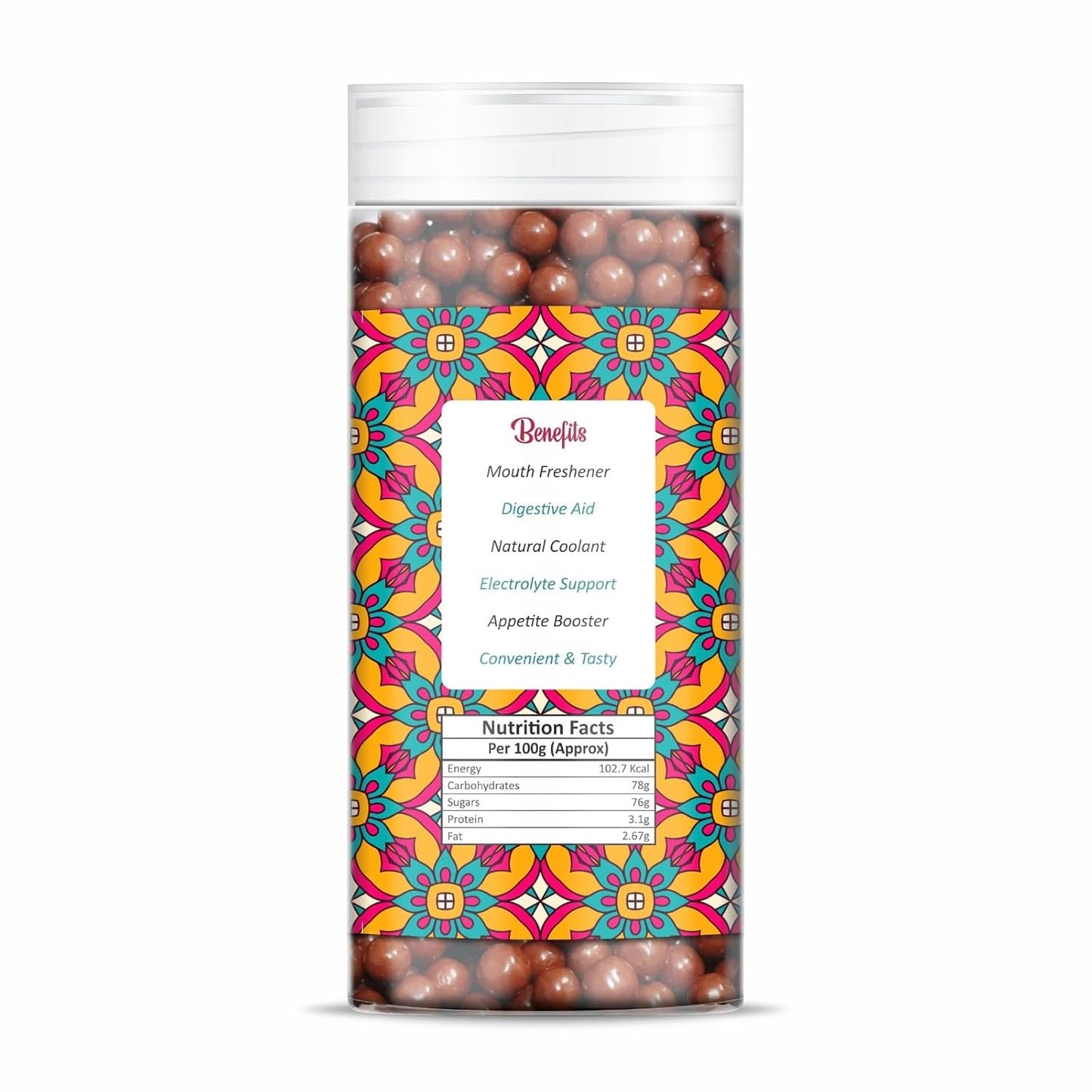 NatureVit Jaljeera Shot Candy| Tangy Spiced Instant Jaljeera Flavor Mouth Freshener Goli | Digestive & Breath-Refreshing Treat
