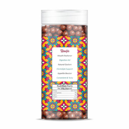 NatureVit Jaljeera Shot Candy| Tangy Spiced Instant Jaljeera Flavor Mouth Freshener Goli | Digestive & Breath-Refreshing Treat