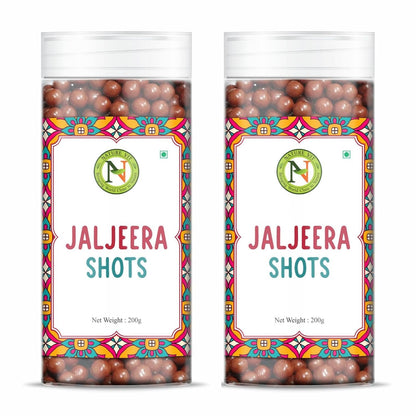 NatureVit Jaljeera Shot Candy| Tangy Spiced Instant Jaljeera Flavor Mouth Freshener Goli | Digestive & Breath-Refreshing Treat