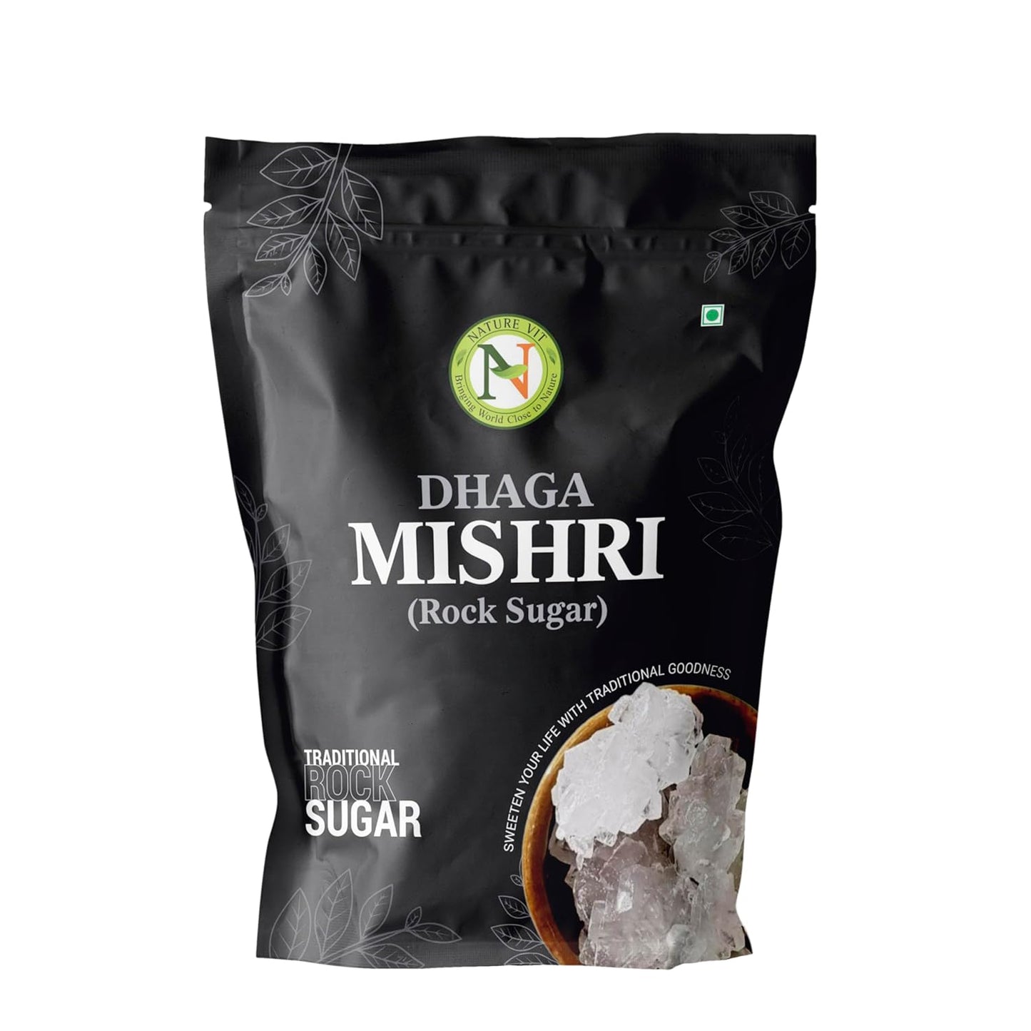 NatureVit Dhaga Mishri [Rock Sugar]