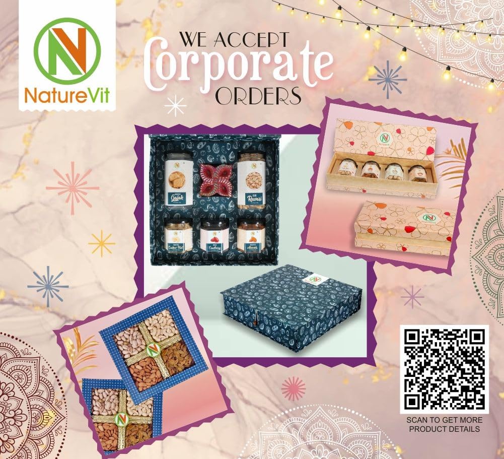 NatureVit Premium Dry Fruits Gift Pack Hamper for Diwali