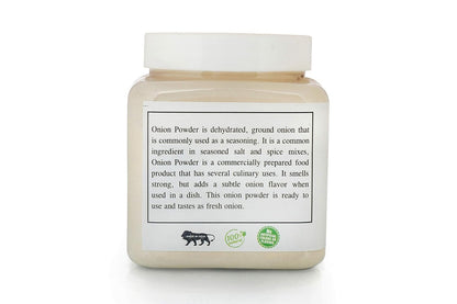 NatureVit White Onion Powder | Dehydrated & Ground White Onion | Natural Seasoning | Perfect for Cooking, Sauces, Soups, and Marinades