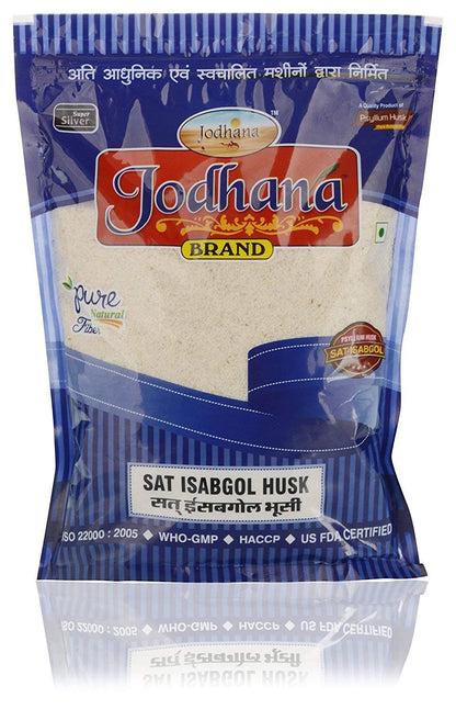 Jodhana Psyllium Whole Husk | Sat-Isabgol Bhusi | Fiber Rich Whole Husk For Weight Control