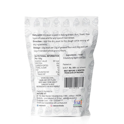 NatureVit Instant Dry Yeast Powder