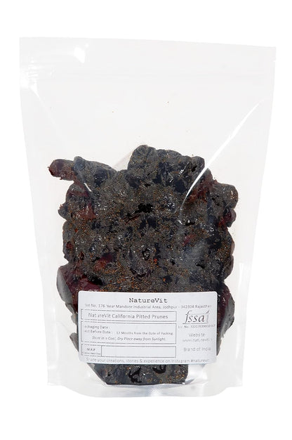 NatureVit Premium Pitted Prunes – Soft, Moist & Delicious | Imported from USA