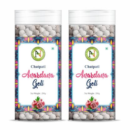 NatureVit Anardana Goli – Digestive Mouth Freshener with Pomegranate & Spices