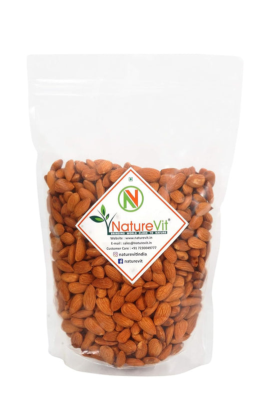 Nature Vit California Almonds | Premium Badam Giri | High Fiber & Immunity Boosting