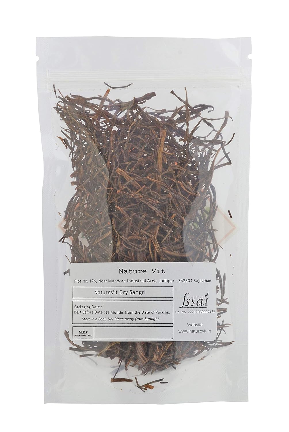 NatureVit Dried Sangri – Authentic Rajasthani Sukhi Sangri