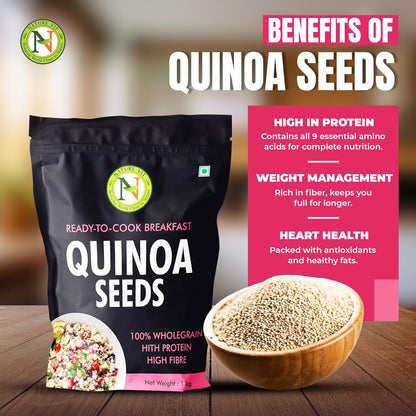 NatureVit Quinoa Seeds – Gluten-Free Superfood for Healthy Living