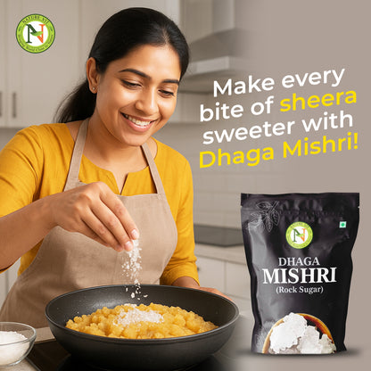 NatureVit Dhaga Mishri [Rock Sugar]