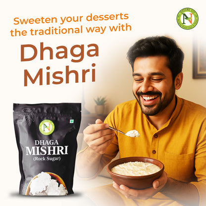 NatureVit Dhaga Mishri [Rock Sugar]