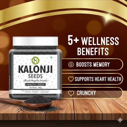 NatureVit Nigella Seeds (Kalonji)