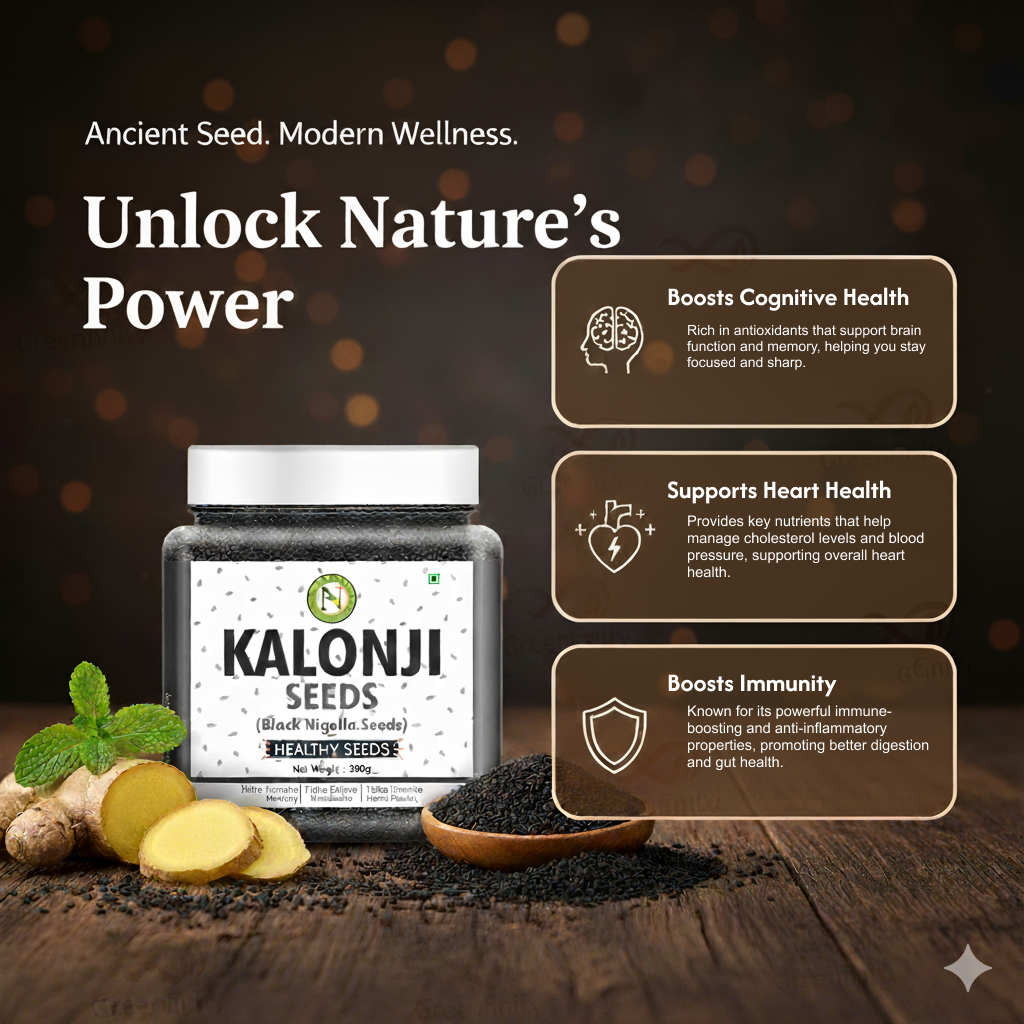 NatureVit Nigella Seeds (Kalonji)