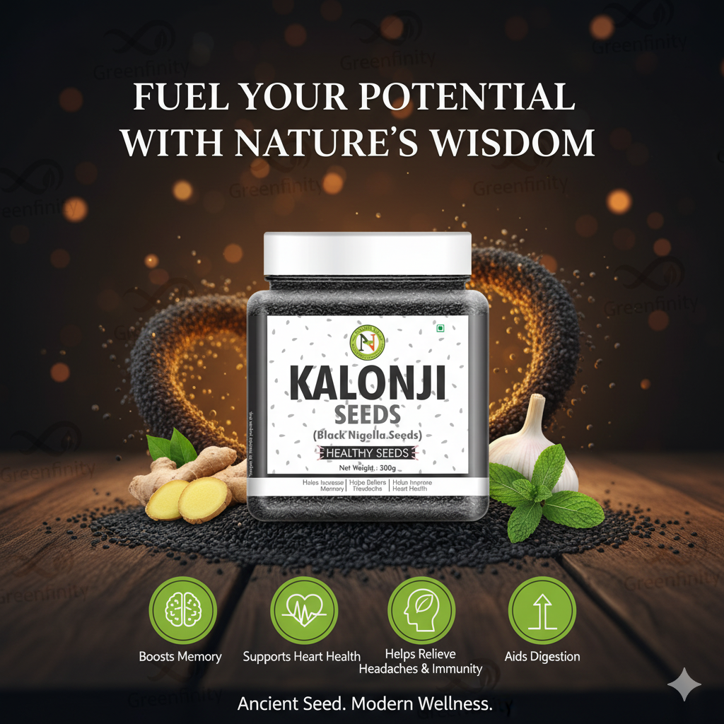 NatureVit Nigella Seeds (Kalonji)