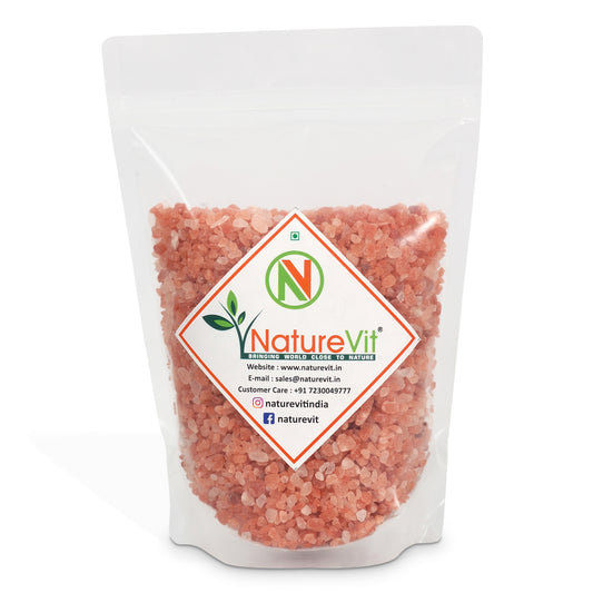 NatureVit Himalayan Pink Rock Salt Granules