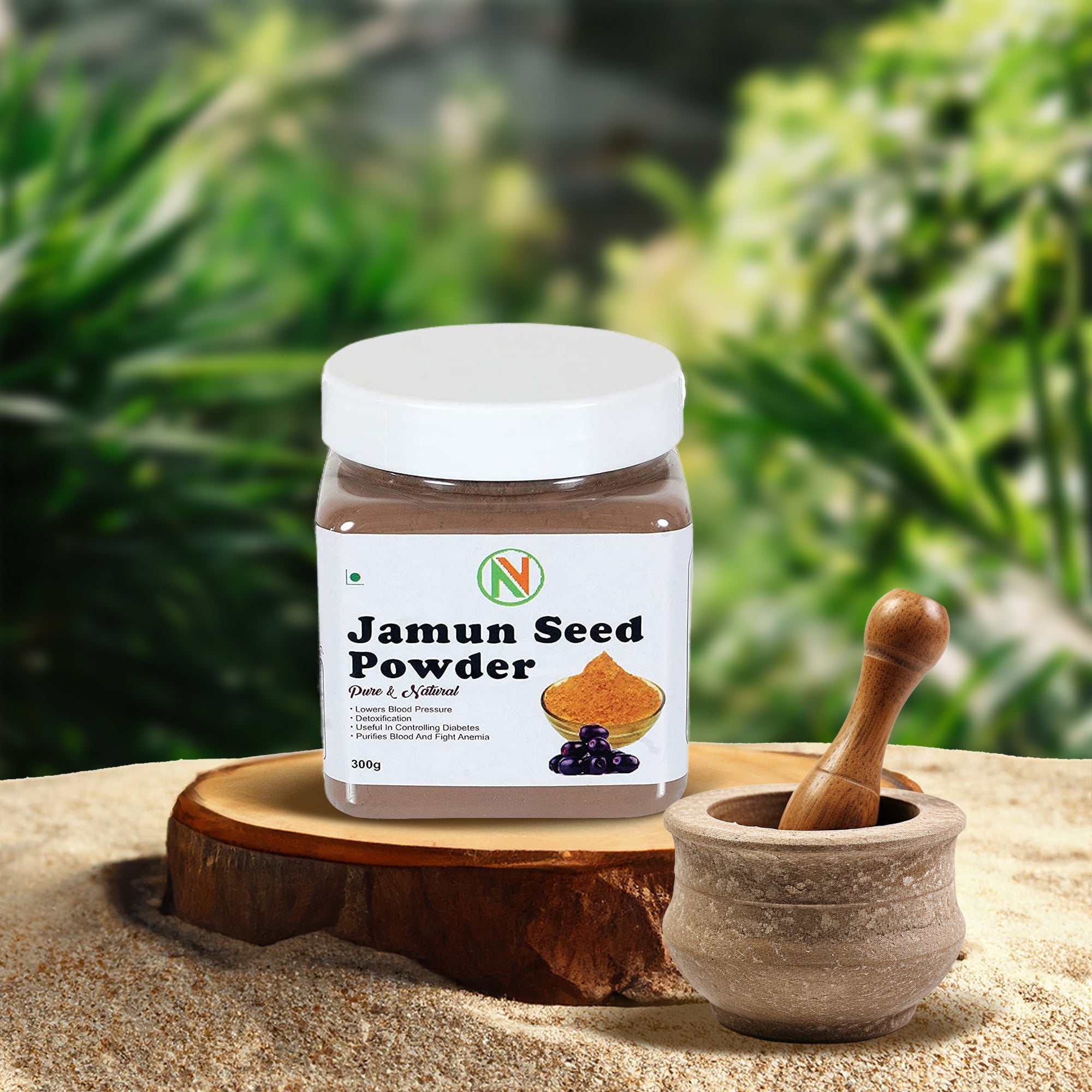 NatureVit Jamun Seed Powder For Diabetes