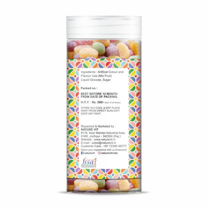 NatureVit Mix Fruit Candy – Khati Mithi Goli Mouth Freshener