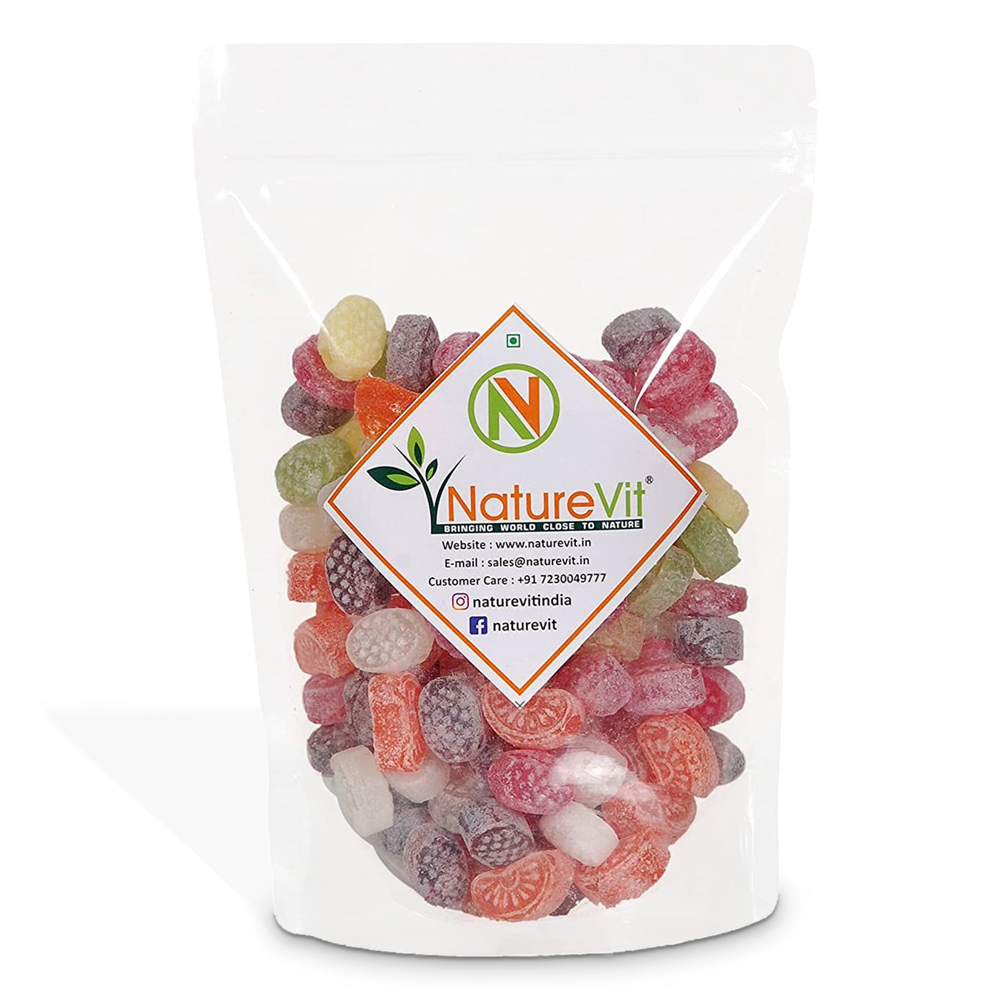 NatureVit Mix Fruit Candy [Khati Mithi Goli]