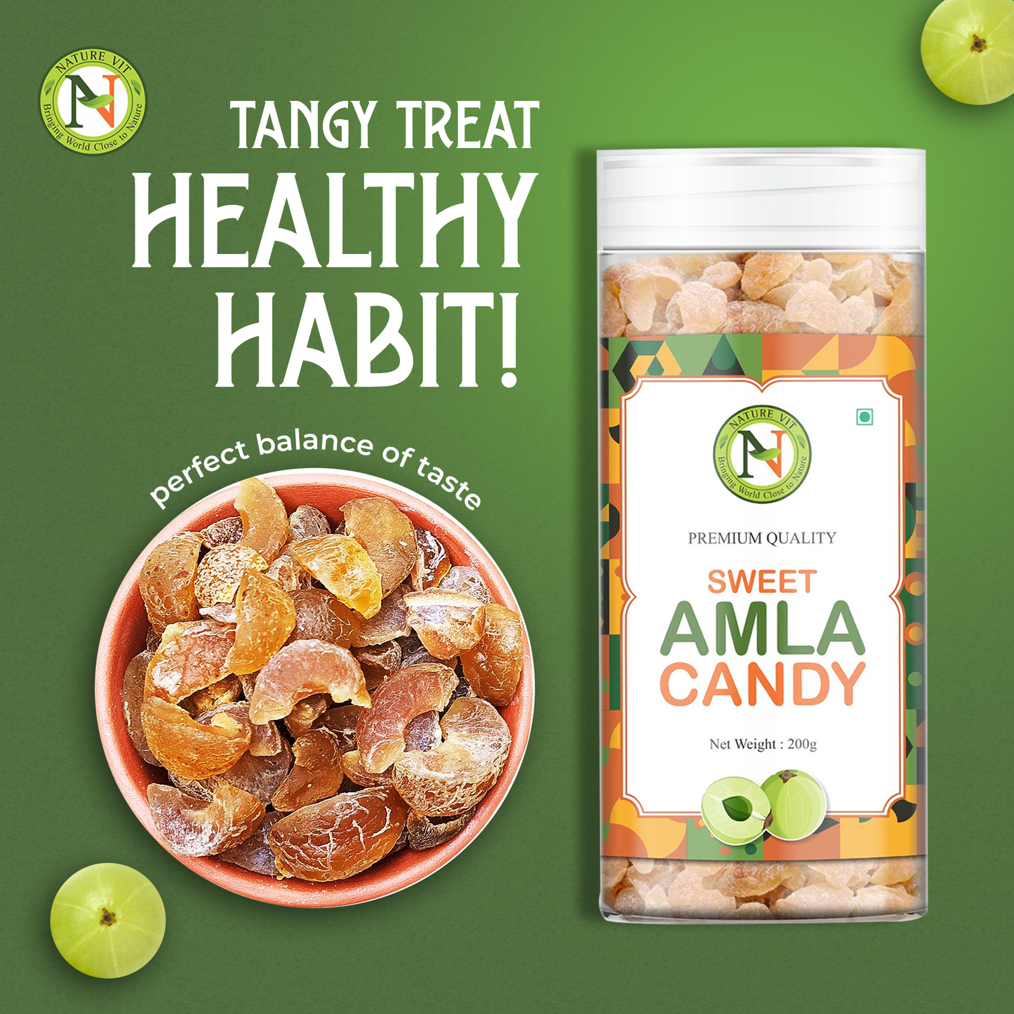 NatureVit Sweet Amla Candy
