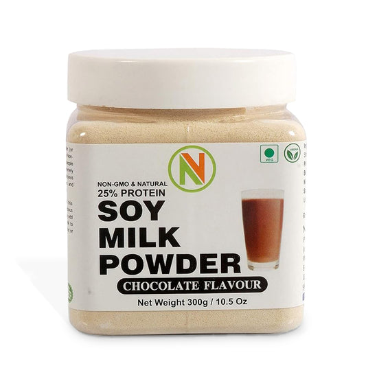 NatureVit Soya Milk Powder [Chocolate Flavour] [Vegan, Non-GMO & 25% Protein]