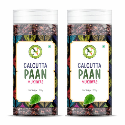 NatureVit Calcutta Meetha Paan Mukhwaas – A sweet, natural mouth freshener made with gulkand, fennel, and betel leaves. Hygienically packed for freshness