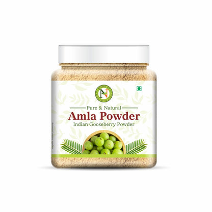 NatureVit Amla Powder – Pure Indian Gooseberry for Eating & Wellness
