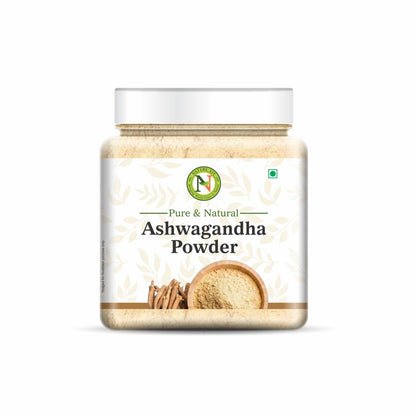 NatureVit Ashwagandha Powder –  Pure Herbal Supplement for Vitality & Stress Relief