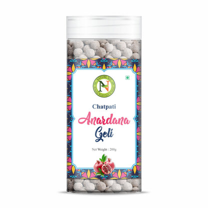 NatureVit Anardana Goli – Digestive Mouth Freshener with Pomegranate & Spices