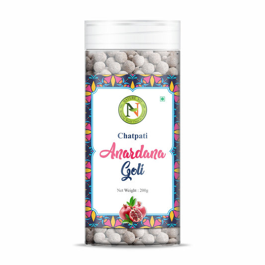 NatureVit Anardana Goli – Digestive Mouth Freshener with Pomegranate & Spices